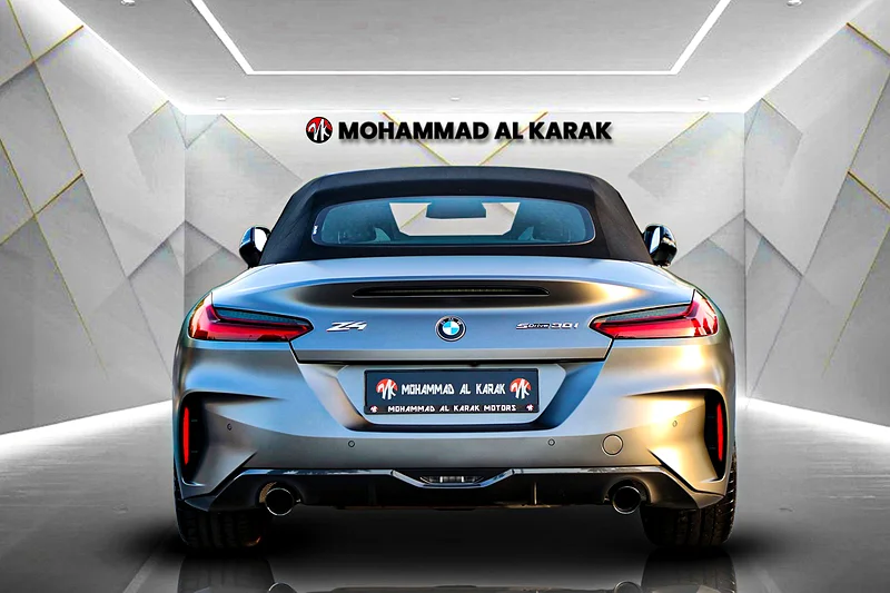 2024 BMW Z4 CONVERTIBLE - GCC - AGMC WARRATY+SERVICE COTRACT - M-KIT- GRAY MATTE - AMAZING CONDITION63161067890435113