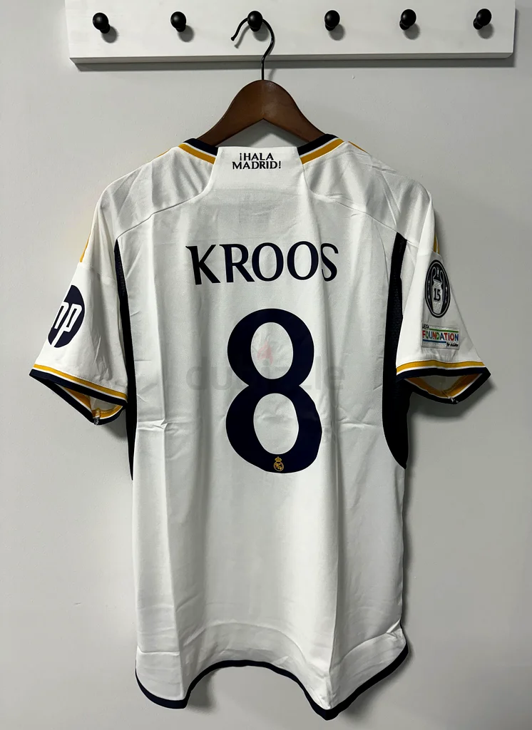 Real Madrid 2024 London Final Jersey with KROOS Name63265101905538111