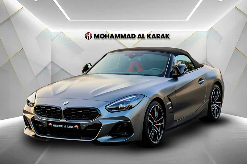2024 BMW Z4 CONVERTIBLE - GCC - AGMC WARRATY+SERVICE COTRACT - M-KIT- GRAY MATTE - AMAZING CONDITION63161067890435111