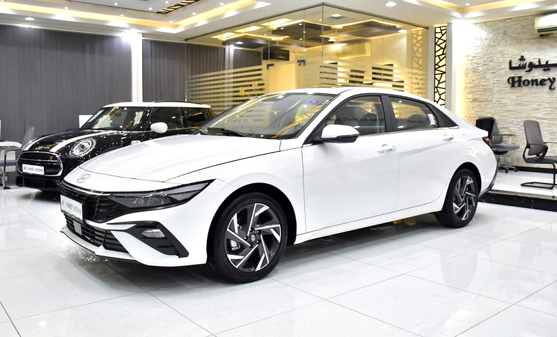 AED 924 EMI for 5 years | Hyundai Elantra (2025 Model) in White Color, Chinese Specs63169915267075111