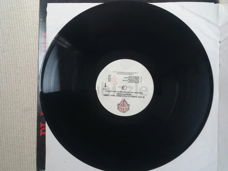 Black Sabbath – Seventh Star ft. Tony Iommi (1986) – South African Pressing62931682274433112