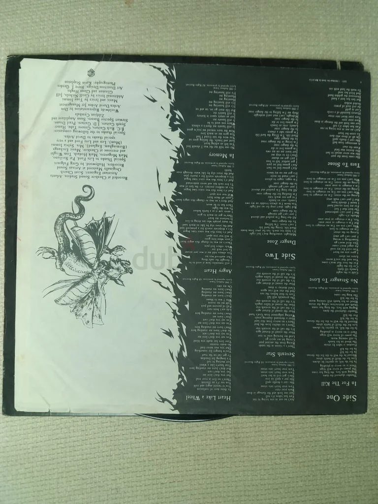 Black Sabbath – Seventh Star ft. Tony Iommi (1986) – South African Pressing62931682274433111