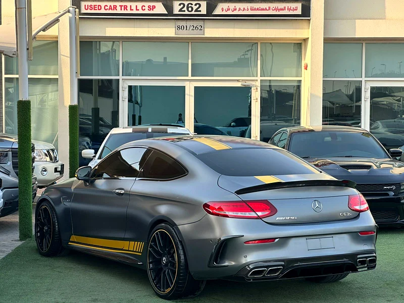 MERCEDES BENZ AMG C63S 2017 GCC EDITION 1 FULL OPTION PERFECT CONDITION63144871861505113