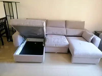 As perfect condition IKEA eskilstuna sofabed with storage
