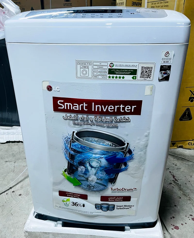 Brand New LG Washing Machine 12kg ● Top Load ● 1 Year LG warranty63264582849923112