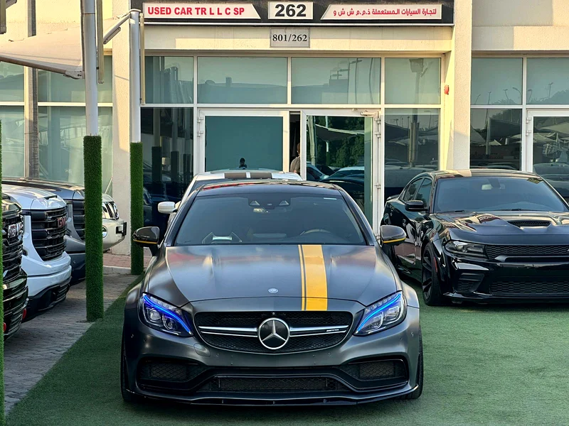 MERCEDES BENZ AMG C63S 2017 GCC EDITION 1 FULL OPTION PERFECT CONDITION63144871861505112