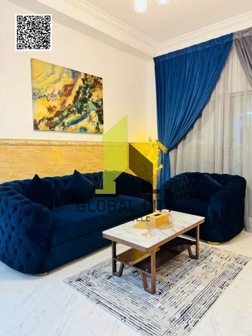 Monthly Full Open View Apartments For Rent 2 Bedroom With Parking In The Ajman Preal Tower