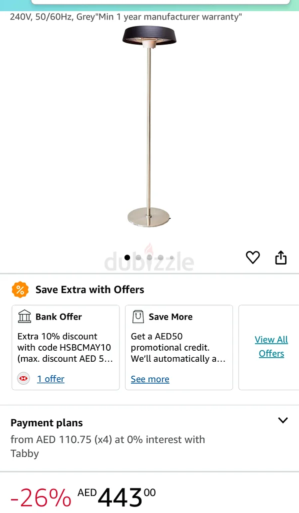 Elegant Outdoor Patio Heater for Cozy Gatherings63253473091969111