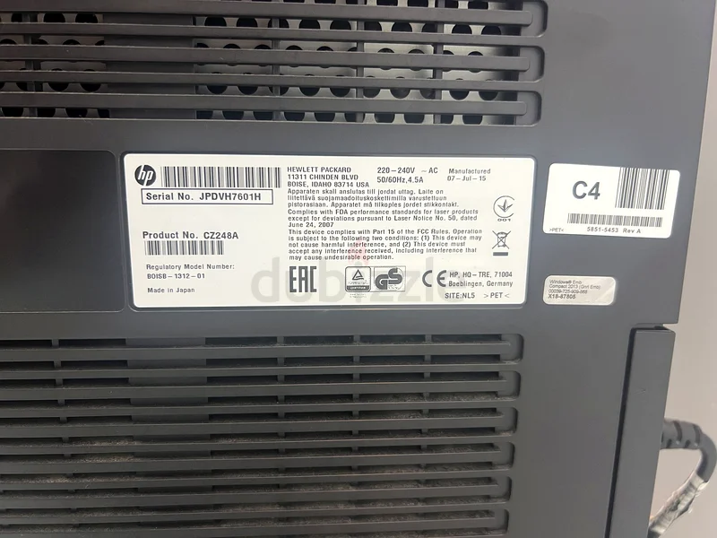 طابعة ليزرية ملونة من HP للشركات MFP M680 – طابعة ليزرية ملونة عالية الأداء63258657894019111