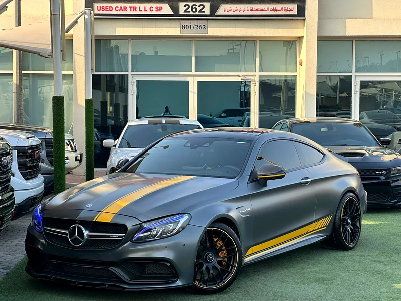 MERCEDES BENZ AMG C63S 2017 GCC EDITION 1 FULL OPTION PERFECT CONDITION63144871861505111