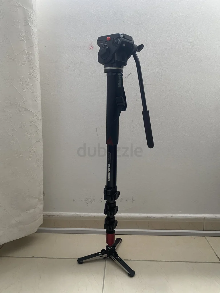 مانيفرتوت Xpro عصا أحادية مع رأس فيديو سائل - أسود63172677587457114