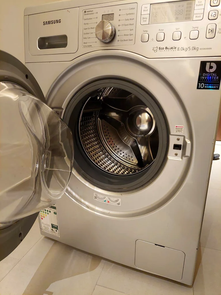 Samsung Ecco Bubble 8kg washer 5Kg dryer63167109577475111