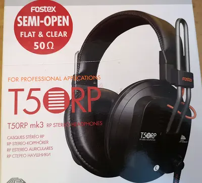 Fostex T50RP Mk3 Professional Headphones - Perfect for Audiophiles!