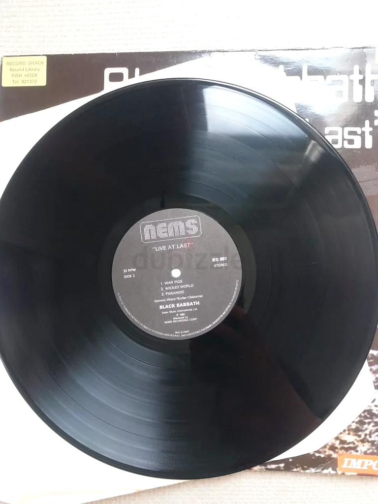 بلاك ساバス – لايف آت لاست (1980) | الطبع الأصلي البريطاني BS 00163265605622658114
