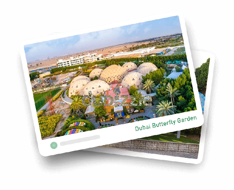 DUBAI BUTTERFLY GARDEN - 3ADULT + 2CHILD - 15% DISCOUNT OPEN DATED62929655893890114