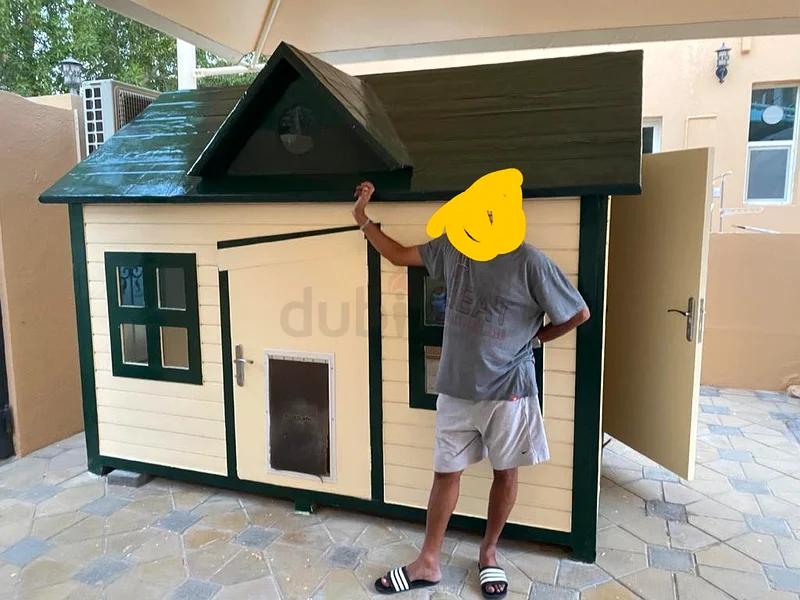 بيت كلب مع وحدة تكييف هواء63220322817793111