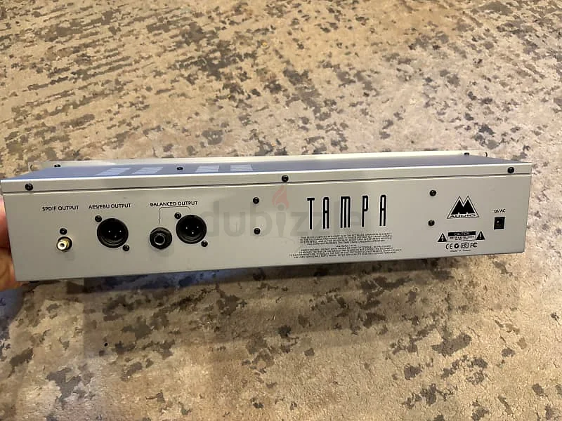 M-Audio Tampa Mic Preamp/Compressor63230708541441113