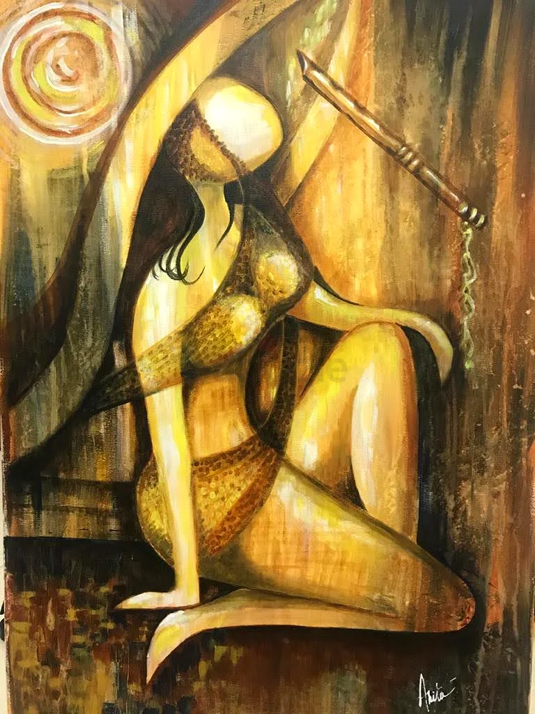 The Devine Love ..70 x 50 cm acrylic63177129405059111