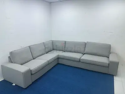 IKEA kivik grey color 5 seater sofa