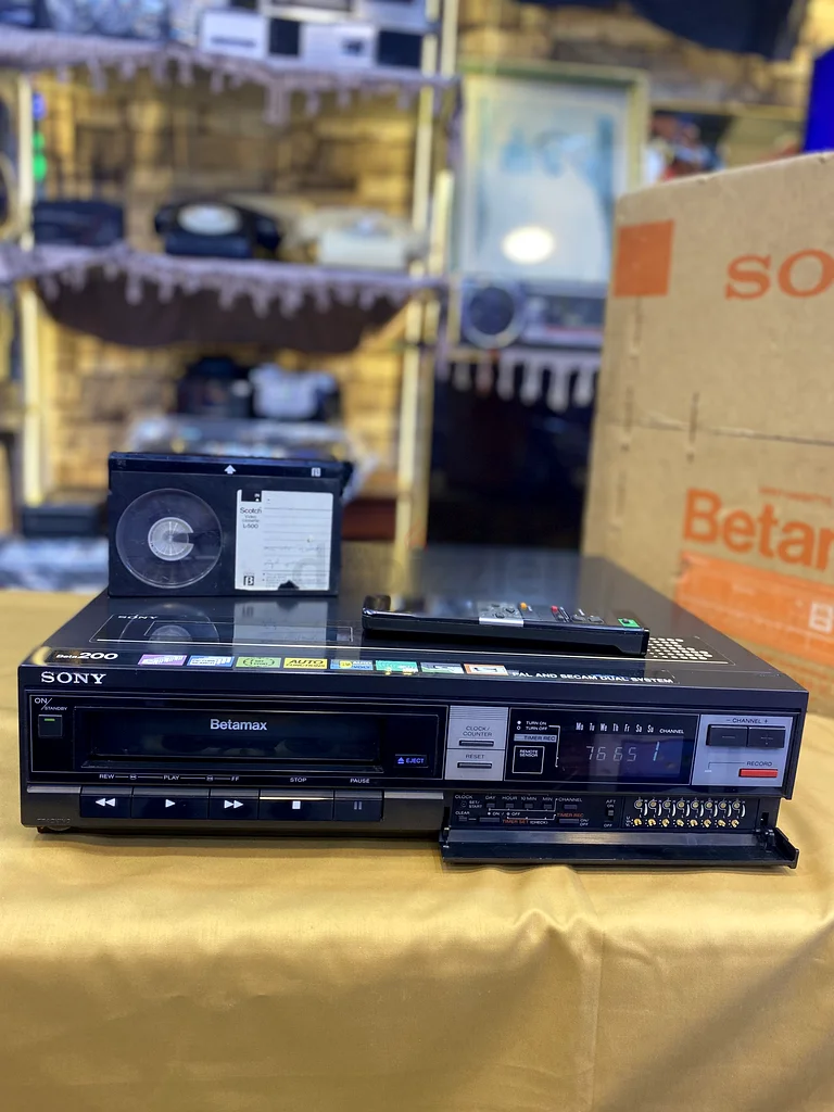 sony betamax new condition in box سوني بيتامكس63265095409025112