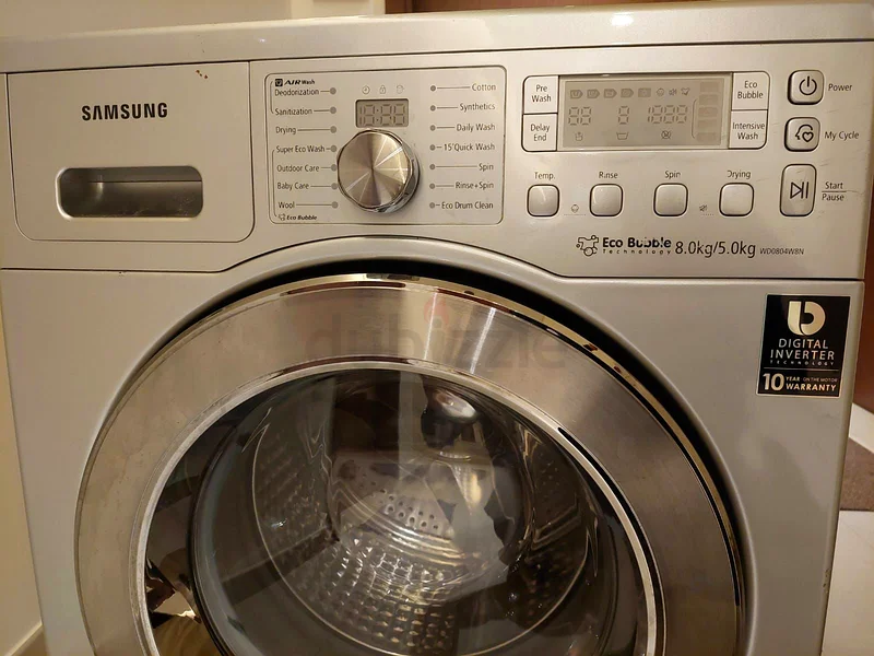 Samsung Ecco Bubble 8kg washer 5Kg dryer63167109577475112