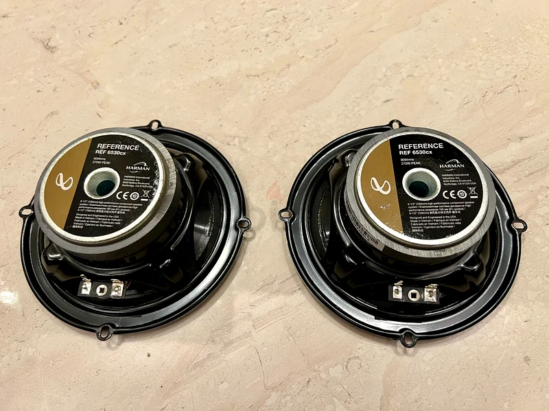 Infinity REF-6530CX 6.5” Car Component Speakers – Mint Condition63262412930177112