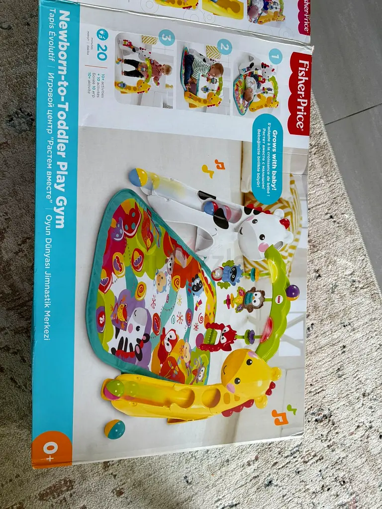 Bright  Fun Fisher-Price Newborn-to-Toddler Play Gym