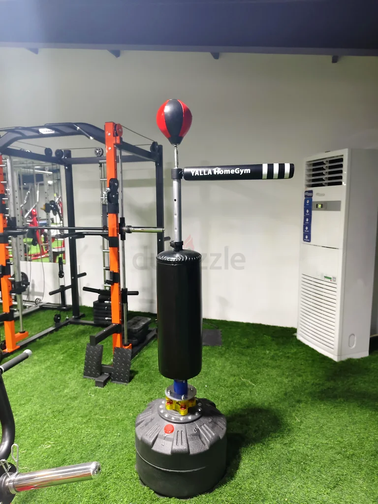 Punching Boxing Speed Bag Trainer Stand With Spinning Bar63253483434370112