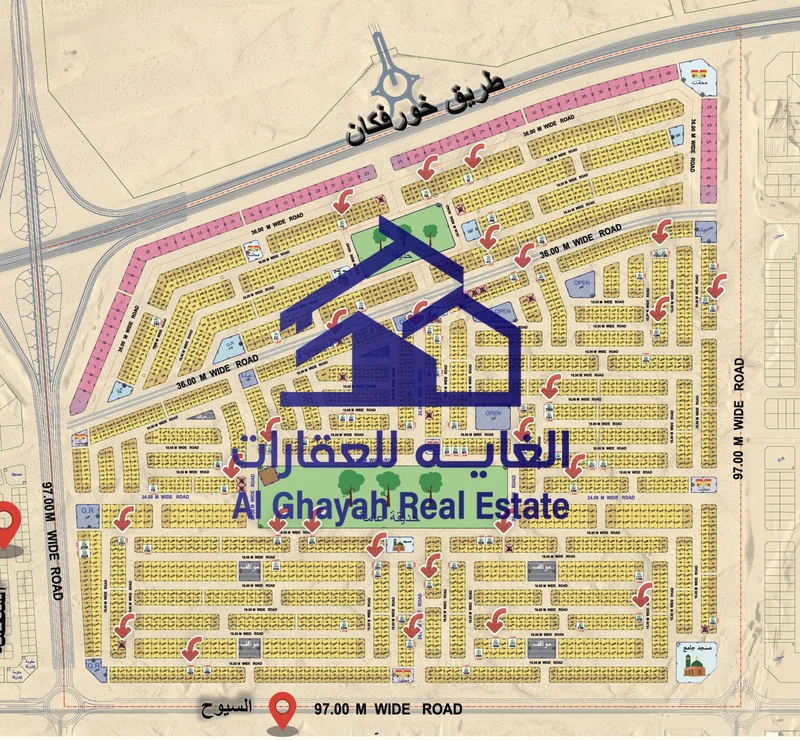 Residential plots for sale in AlMetraq area62863770366978111