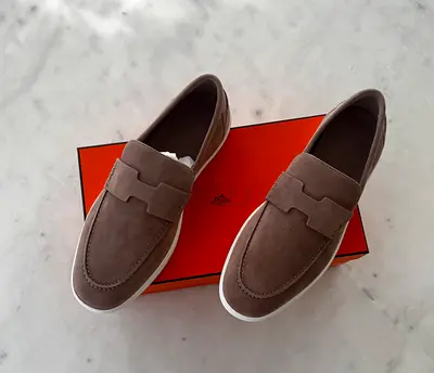 Hermes Job Loafers size 43 Brand new