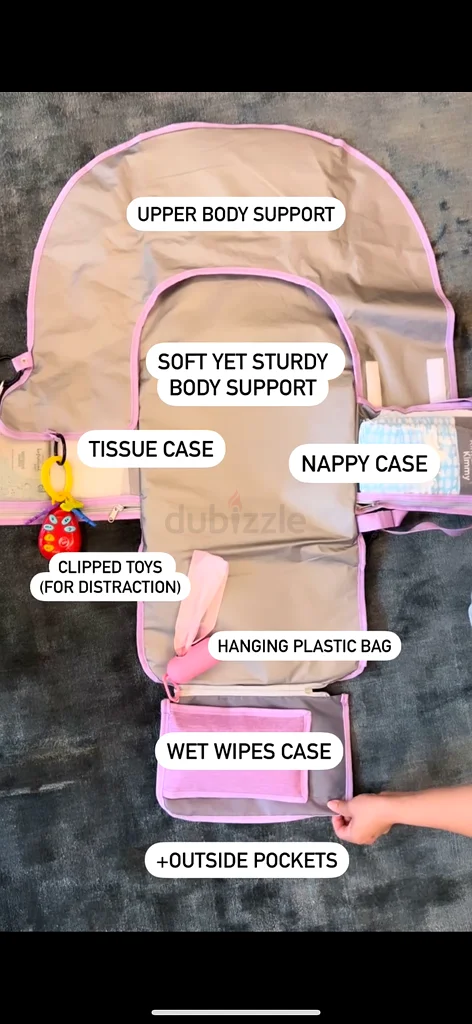 Diaper Bag that Transforms into a Changing Station!63207889095810113