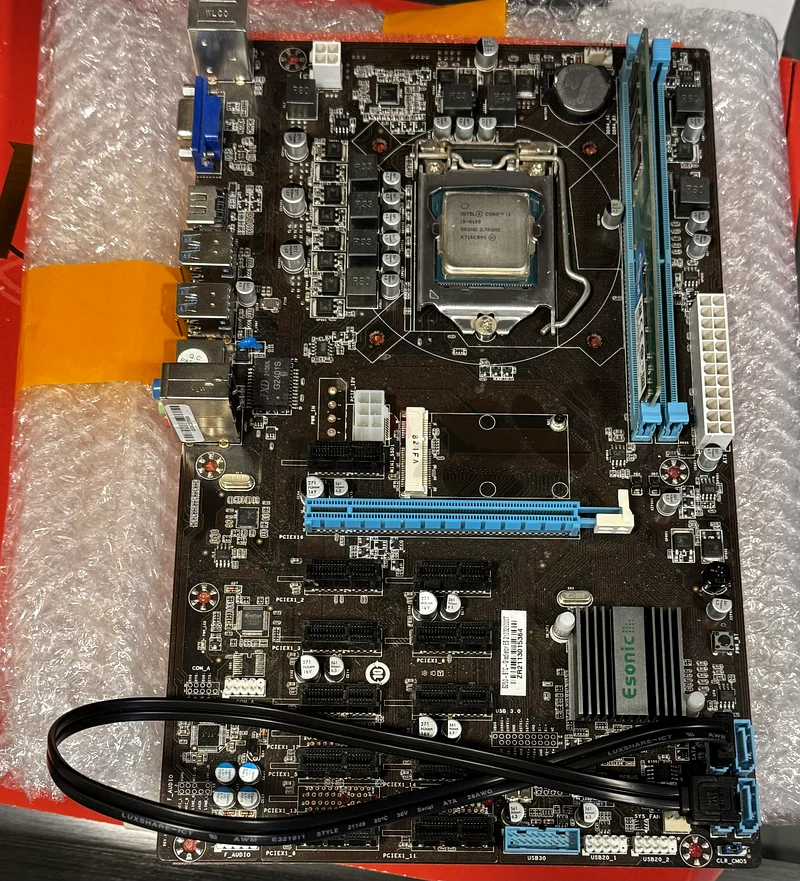 Esonic B250-BTC Gladiator/Inteli3-6100/ 8gb ram632581463097631124