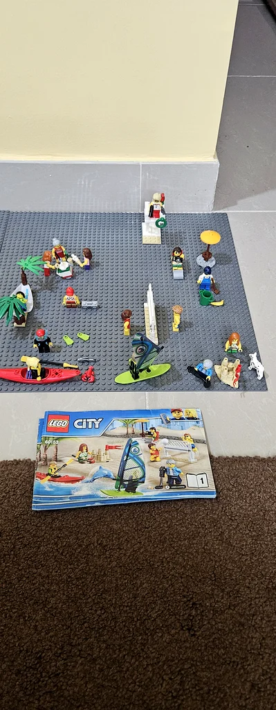 Lego 60153 Fun at the beach63205356422657112