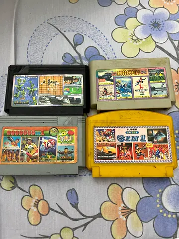 Vintage Video Game Cartridge Collection