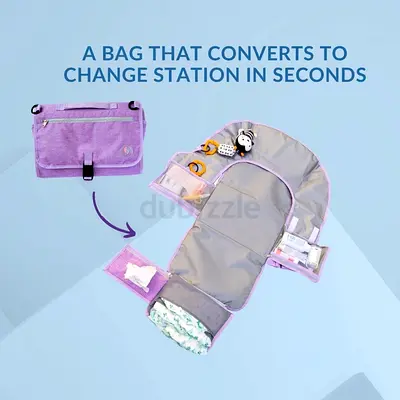 Diaper Bag that Transforms into a Changing Station!