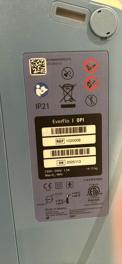 Philips respironics EverFlo63258651982594111