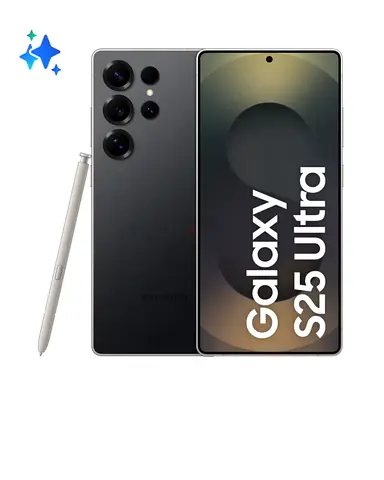 Galaxy S25 Ultra AI Dual SIM Titanium Black 12GB RAM 1TB 5G - Middle East Version