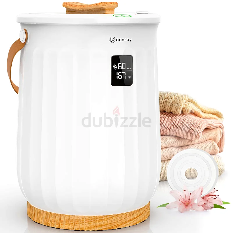 Keenray Towel Warmer Bucket, Luxury Hot Towel Warmer with LED Display for Bathroom, Adjustable Timer632158646048031120