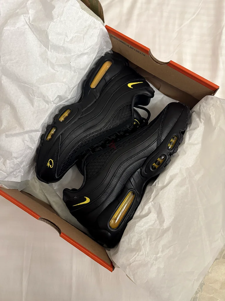 Corteiz X Nike Air Max 95 Honey Blacks (US 9/UK 8) CRTZ63238110126467112