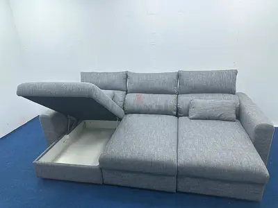 Like new condition Ikea Eskilstuna sofabed under storage