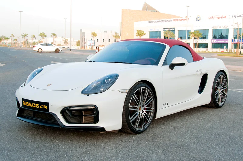 بورشه بوكستر GTS | دول مجلس التعاون الخليجي | سجل خدمة تاجر كامل | ضمان بورشه ساري المفعول | عدد أميال قليل63233101996033111