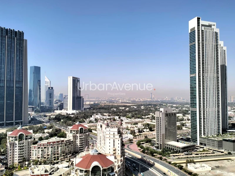 منظر رائع في ناطحات السحاب بدبي | تجهيزات فاخرة | طابق مرتفع62894204548225114