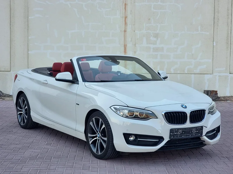 AED 1,786 PER MONTH 0% DP * SOFT - TOP CONVERTIBLE 2016 BMW 22Oi SPORTS * ACCIDENT FREE * GCC SPECS63233102025474112