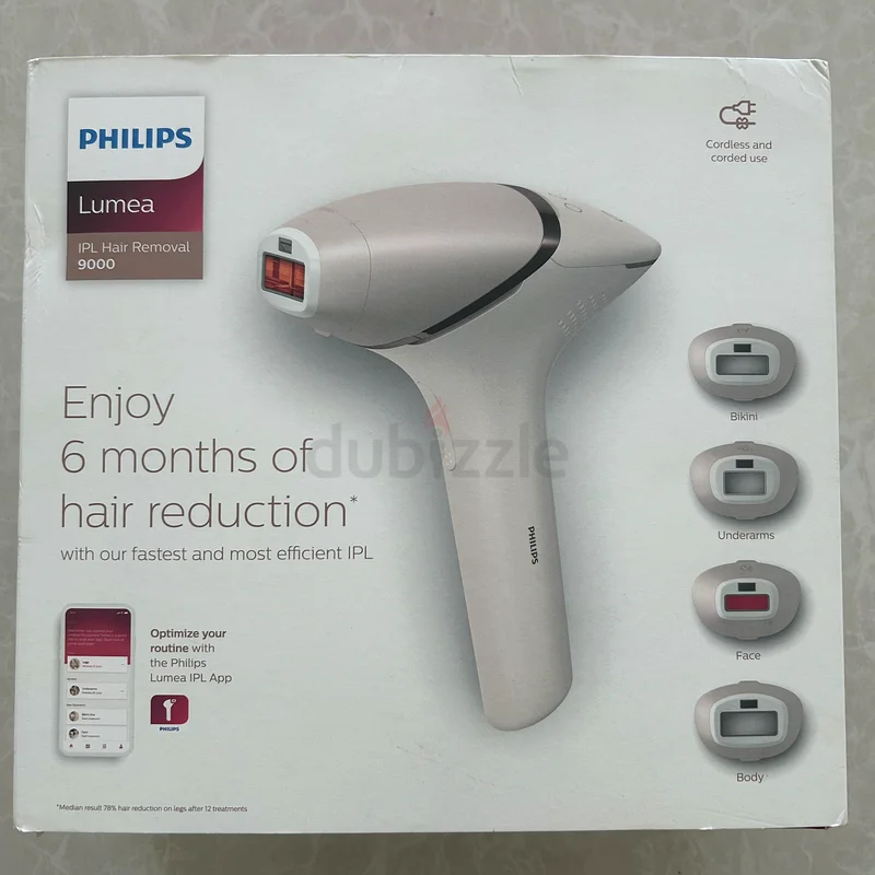 جهاز إزالة الشعر بالضوء النبضي المكثف من فيليبس BRI957/0063265100517378114