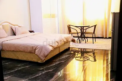 Near Rashidiya metro Big Family Room available with attach washbroom/kitchen Free DEWA