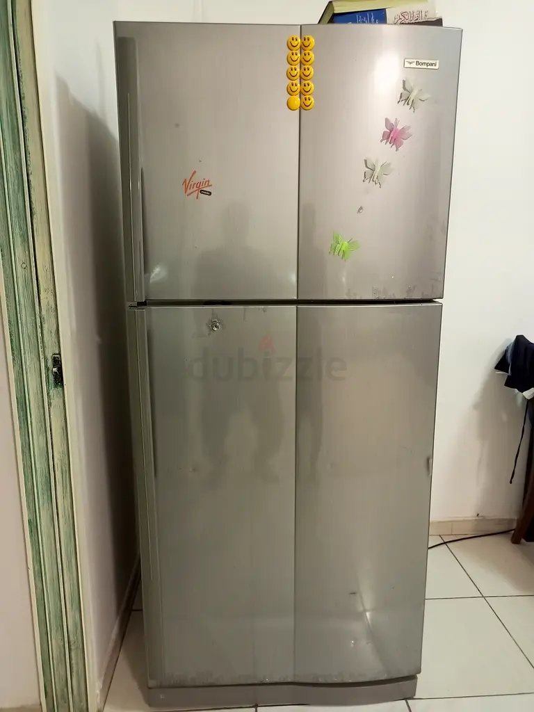 Silver Freezer - Perfect for Your Kitchen!