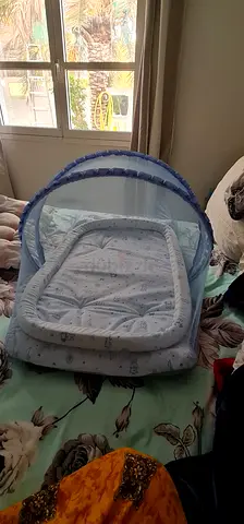 Cozy Baby Travel Crib with Mosquito Net