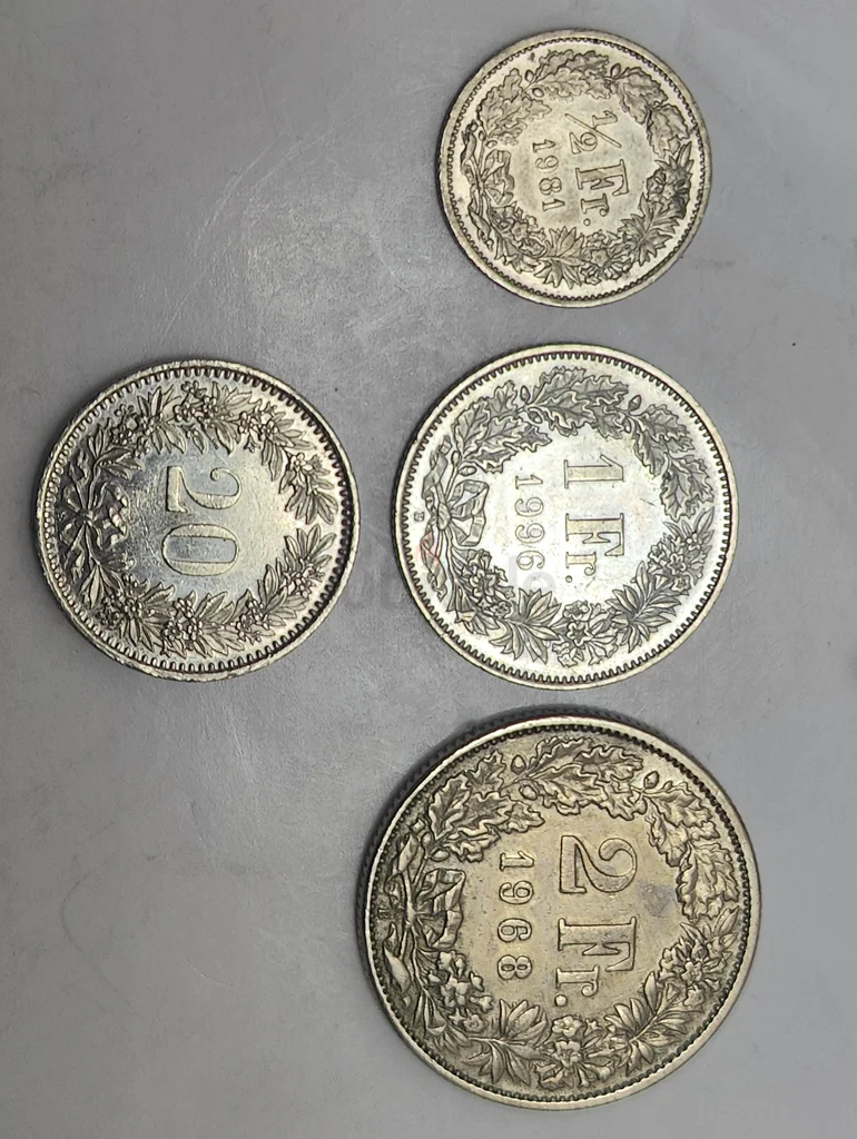 مجموعة عملات سويسرية قديمة للبيع!63224842959875112