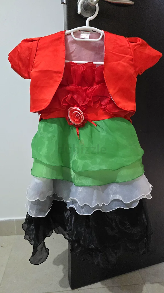 National day Childrens costume 3 to 5 years632396165290271118