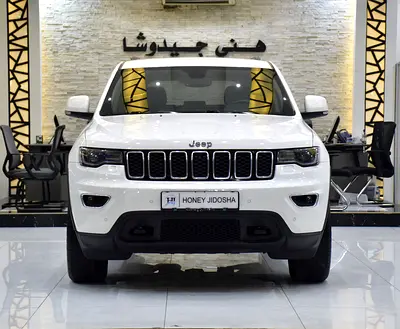 AED 1,011 EMi at 0% DP | Jeep Grand Cherokee Laredo ( 2020 Model ) in White Color GCC Specs